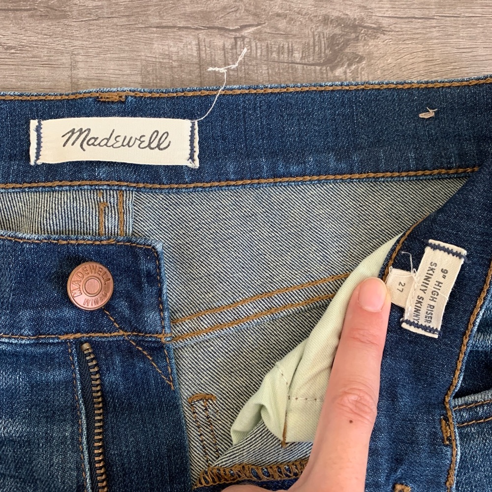 Madewell Ripped Jeans - Picture 2 of 3